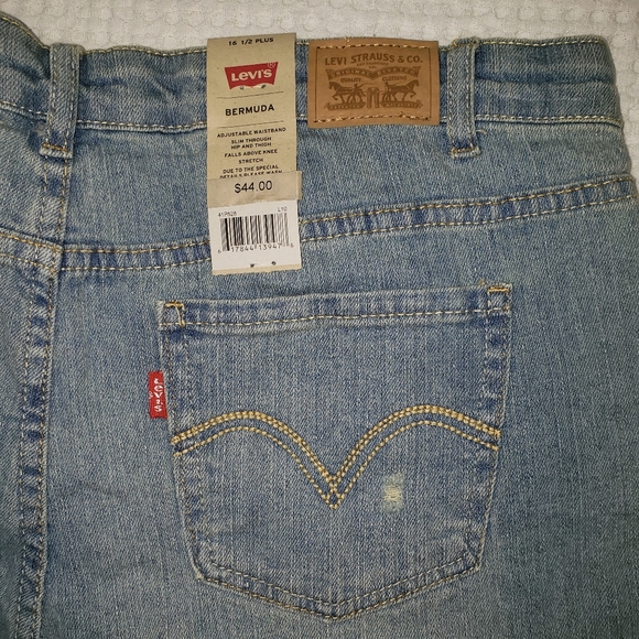 Levis Girls sequins bermuda shorts - Picture 5 of 7